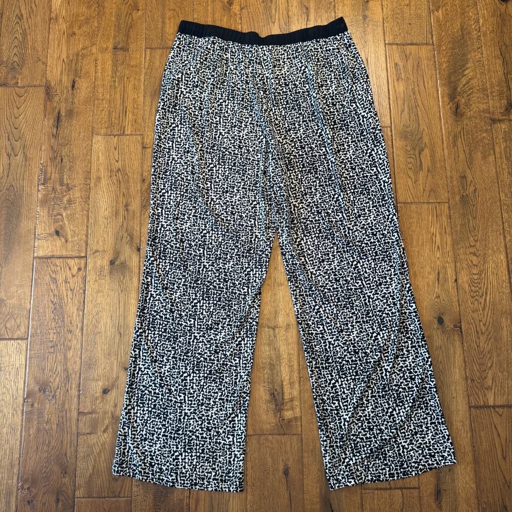 Lot of 4 Womens XL Palazzo Pants Boho Tribal Print Elastic Waist Wide Leg - Picture 9 of 12